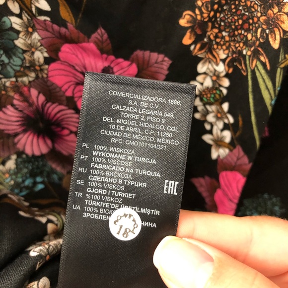 Sandro floral top - Picture 10 of 11